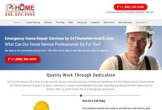 Website 
	247homeserviceus.com desktop preview