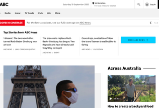 Website 
	abc.net.au desktop preview