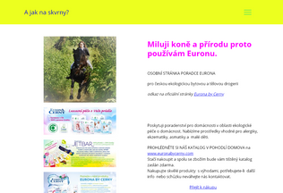 Website ajaknaskvrny.cz desktop preview