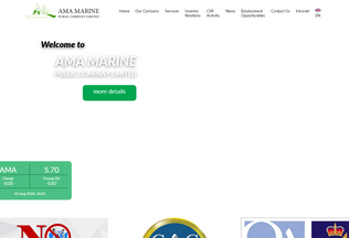 Website 
	amamarine.co.th desktop preview