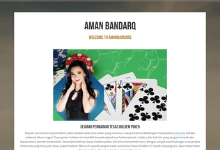 Website 
	amanbandarq.strikingly.com desktop preview