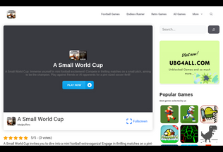 Website 
	asmallworldcup.pro desktop preview