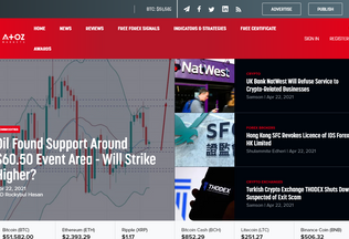 Website 
	atozmarkets.com desktop preview