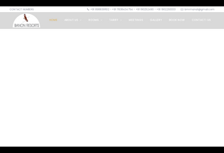 Website 
	banonresorts.com desktop preview