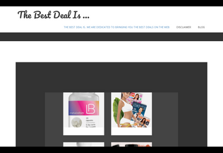 Website 
	bestdeal.is desktop preview