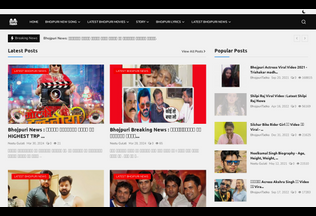 Website 
	bhojpuritadka.in desktop preview