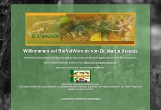 Website 
	bionetworx.de desktop preview