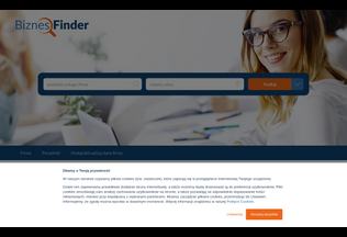 Website 
	biznesfinder.pl desktop preview