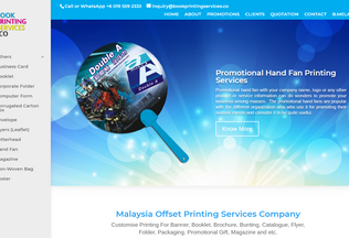 Website 
	bookprintingservices.co desktop preview