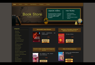 Website 
	books.toxylact.com desktop preview