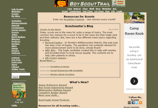 Website 
	boyscouttrail.com desktop preview