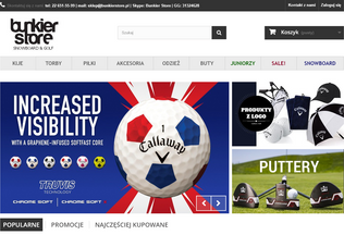 Website 
	bunkierstore.pl desktop preview
