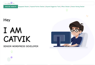 Website 
	catvik.com desktop preview