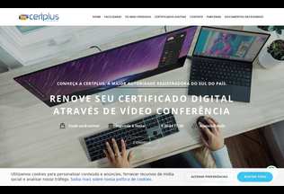 Website 
	certplus.com.br desktop preview