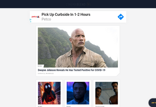 Website 
	cinemablend.com desktop preview