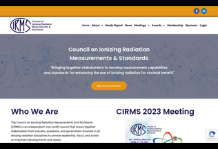 Website 
	cirms.org desktop preview