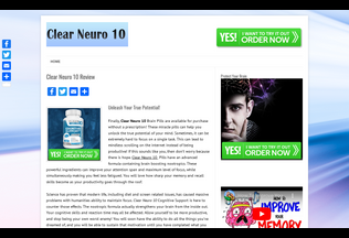 Website 
	clearneuro10.net desktop preview