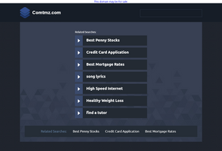 Website 
	comtmz.com desktop preview