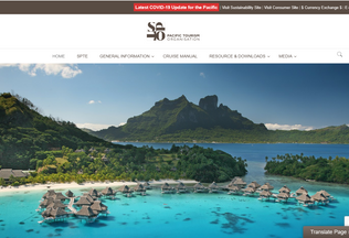 Website 
	corporate.southpacificislands.travel desktop preview