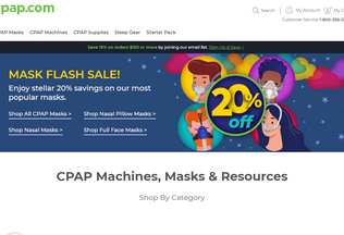 Website 
	cpap.com desktop preview