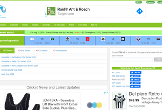 Website 
	cricketwa.com desktop preview