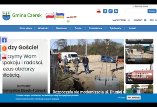 Website 
	czersk.pl desktop preview