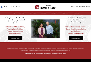 Website 
	darwinfamilylaw.com.au desktop preview