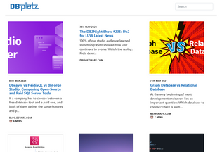 Website 
	dbplatz.com desktop preview