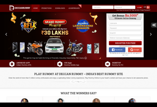 Website 
	deccanrummy.com desktop preview