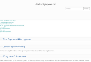 Website derbwilgiopalre.ml desktop preview