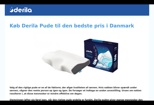 Website 
	derila.dk desktop preview