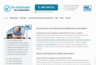 Website 
	deslotenmaker.com desktop preview