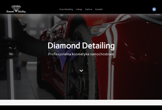 Website diamond-detailing.pl desktop preview