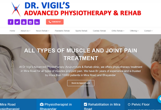 Website 
	drvigilsadvancephysio.com desktop preview