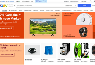 Website 
	ebay.de desktop preview