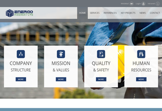 Website 
	energonigeria.com desktop preview