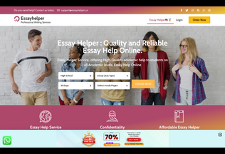 Website 
	essayhelper.us desktop preview