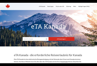 Website 
	etas-kanada.de desktop preview