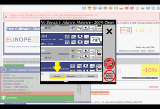 Website 
	europesoftwares.net desktop preview