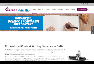 Website 
	expertcontentwritersgroup.com desktop preview