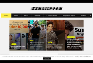 Website 
	ezmailroom.com desktop preview