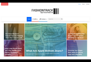 Website 
	fashiontrack.net desktop preview