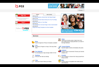 Website 
	fc2.com desktop preview