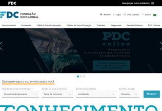 Website 
	fdc.org.br desktop preview