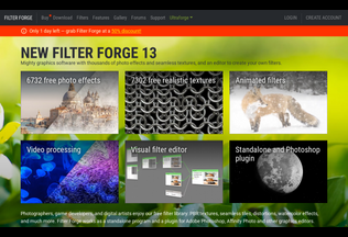 Website 
	filterforge.com desktop preview