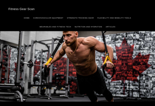 Website 
	fitnessgearscan.com desktop preview