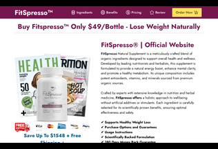 Website 
	fitspresso.allactual.com desktop preview