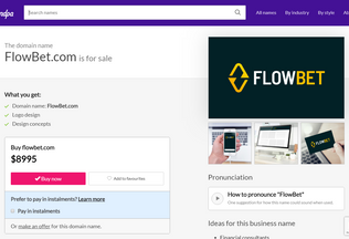 Website 
	flowbet.com desktop preview