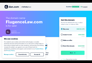 Website 
	flugencelaw.com desktop preview