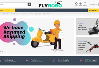 Website 
	flyrobo.in desktop preview